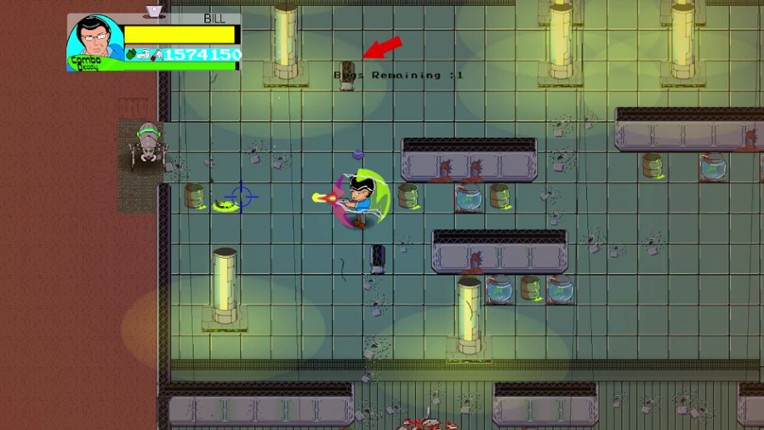 Exterminators of Saturn screenshot
