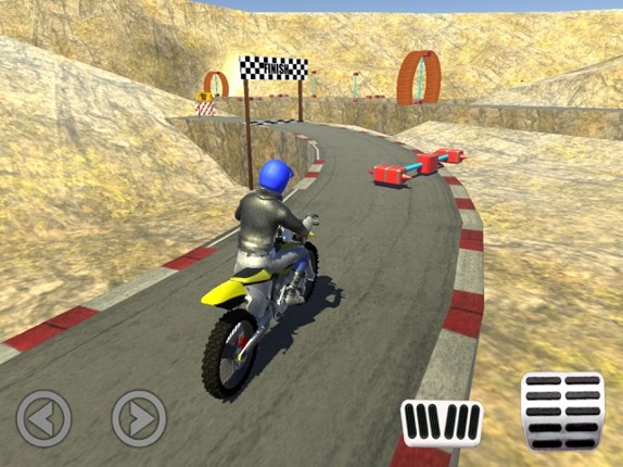 Extreme Motorbike Stunt Rider Image