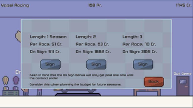 Fantasy Racing Manager screenshot