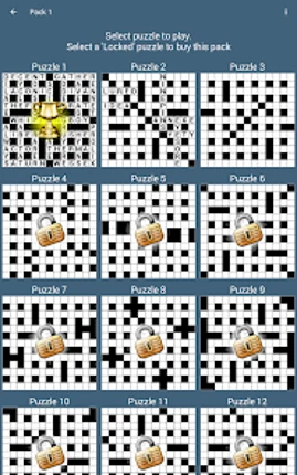 BestForPuzzles Quick Crossword screenshot