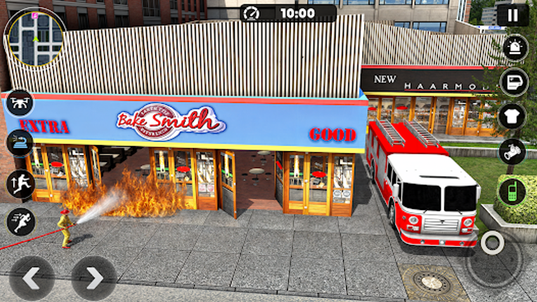 US Firefighter Truck Rescue 3D screenshot