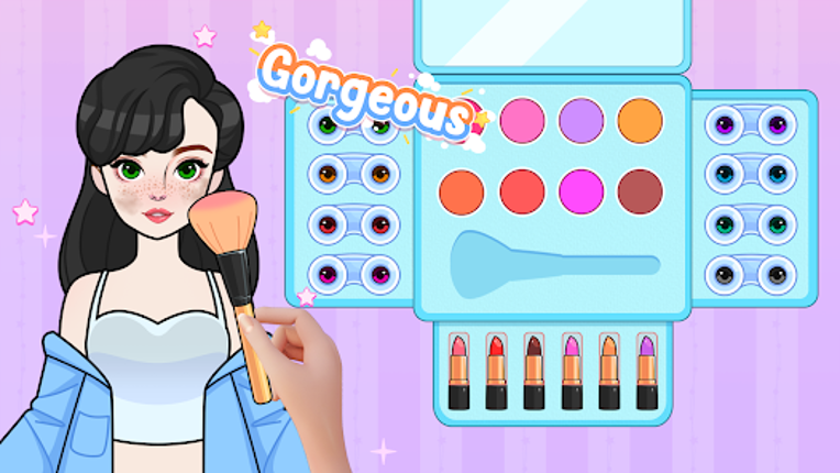 Paper Doll Makeover & Dress Up screenshot