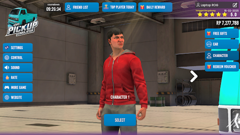 IDBS Pickup Simulator screenshot