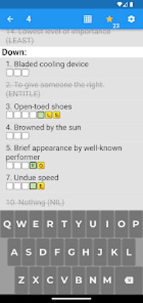 Classic Crosswords screenshot