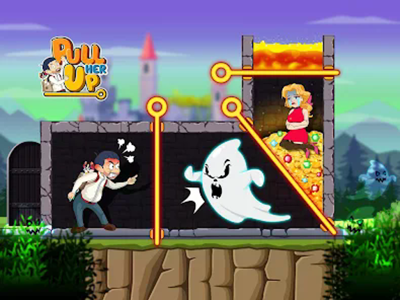 Pull Pin Puzzle: Rescue Girl screenshot