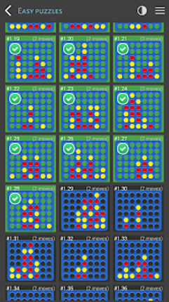 4 in a row screenshot