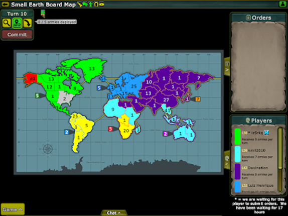 Warzone - turn based strategy screenshot
