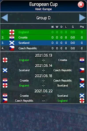 True Football National Manager screenshot