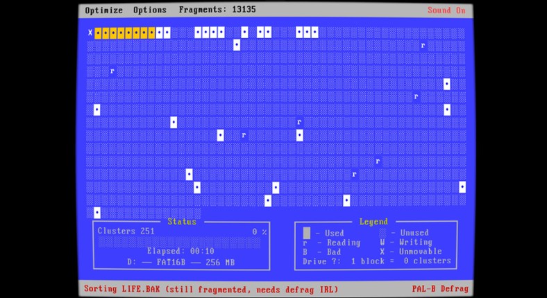 Idle Defragmenter 95 Image