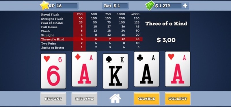 Jacks Or Better * Video Poker screenshot