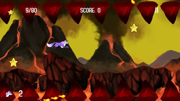 Jumpy Fox - Run and Shoot them up! screenshot