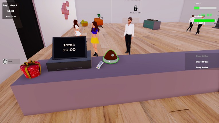 Christmas Market Shop Simulator screenshot