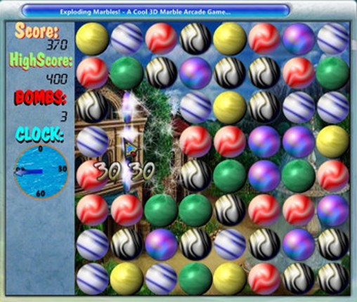 Michael Hardy's Exploading Marbles Game! screenshot
