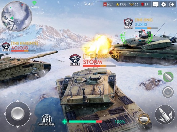 Tank Warfare: PvP Tanks Blitz screenshot
