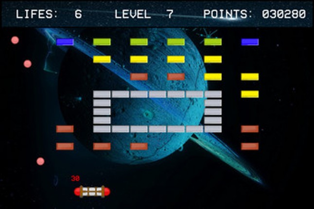 The big block breaker screenshot