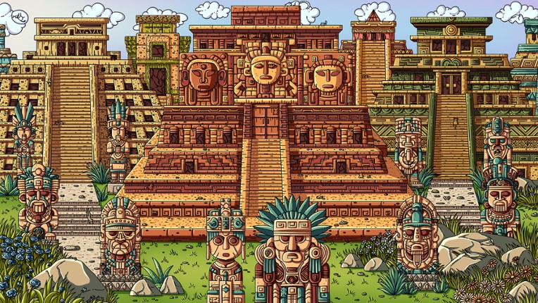100 Aztec Cats screenshot