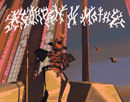 a garden of moths Image