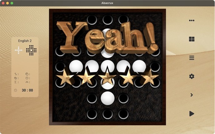 AbaCruX - Peg Solitaire screenshot