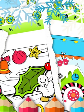 Christmas Colorfly – Free Color.ing Book for Kids Image
