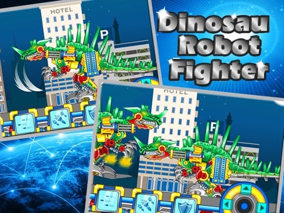 Dinosaur Robot Fighter Image