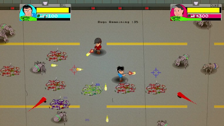 Exterminators of Saturn screenshot