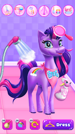 Magical Unicorn Candy World screenshot