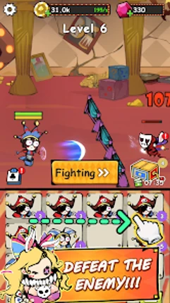 Clown Monster Clash Caine Game screenshot