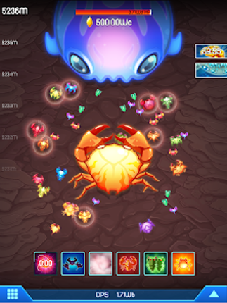 Crab War: Idle Swarm Evolution screenshot