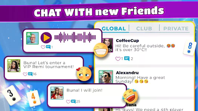 VIP Remi Etalat & Backgammon screenshot