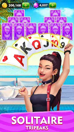 Solitaire Tripeaks Home: Merge screenshot