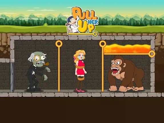 Pull Pin Puzzle: Rescue Girl screenshot