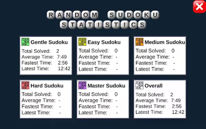 Sudoku Games and Solver screenshot