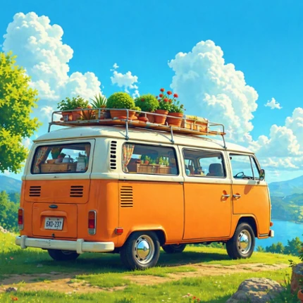 RV Drive Van Life Simulator Image