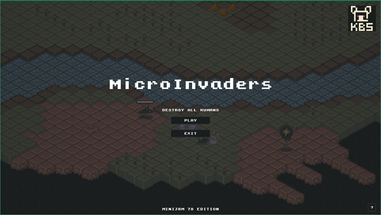 MicroInvaders Game Cover