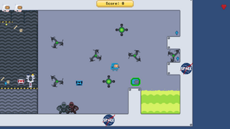 Space-Man Adventures (2D Platformer Project) Image