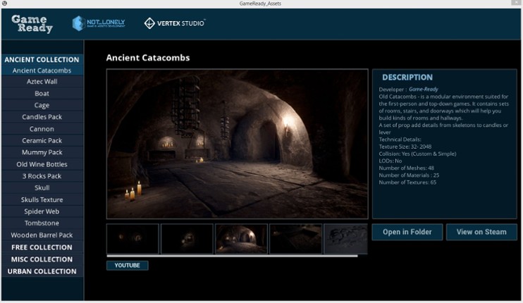 Game-Ready Assets screenshot