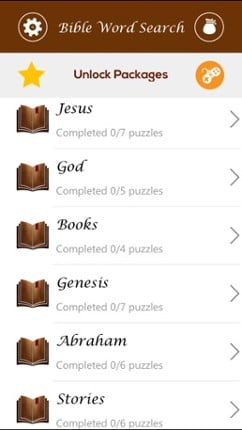 Giant Bible Word Search Pro screenshot