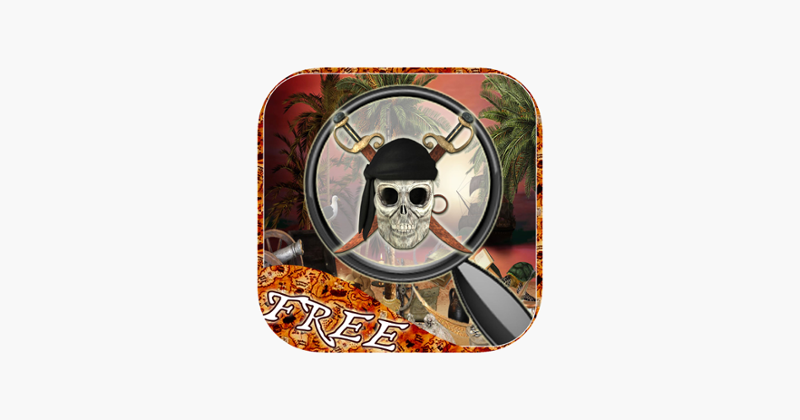 Hidden Object Pirates Treasure Island Game Cover