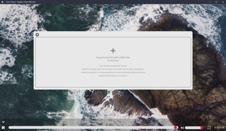 Orion Video Player Image