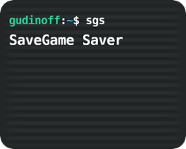 SaveGame Saver Image