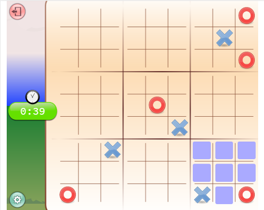 Super Tic Tac Toe - Super simple strategy game Game Cover