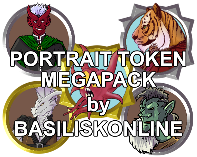 Games like Tokens: Portrait Megapack