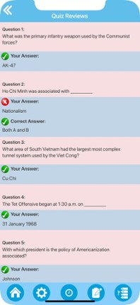 Vietnam War History screenshot