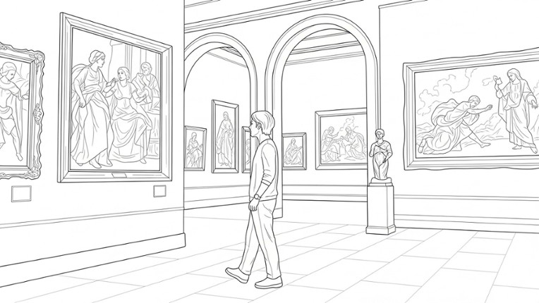 100 Cats Lost in Renaissance Gallery Image