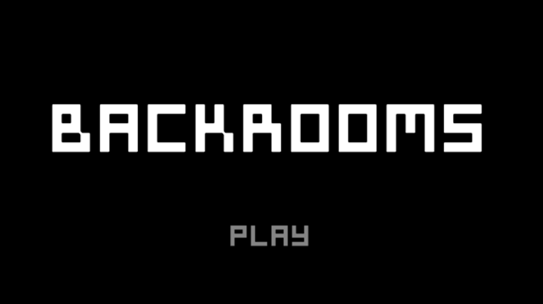 Backrooms Game Cover