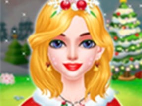 Christmas Makeup Salon - Makeover Game Image