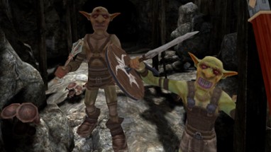 Cleric and Goblins Image