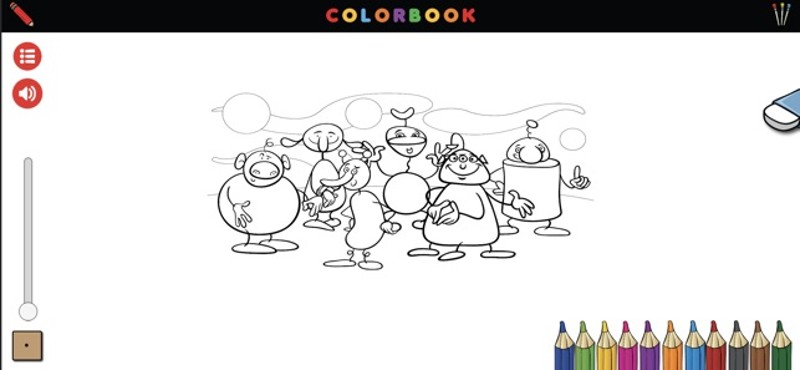 Coloring Me: Friendly Alien screenshot