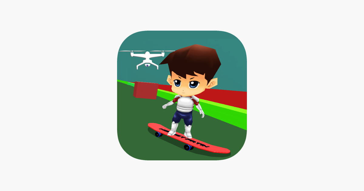 Games like Cool skateboard game for kids: Drone Skateboarding