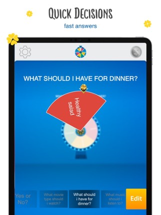 Decision Maker Spin the Wheel screenshot